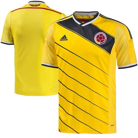 colombia adidas 2014 15 replica home soccer jersey yellowfanatics|Colombia adidas Soccer Jerseys, Colombia Kit, Colombia .